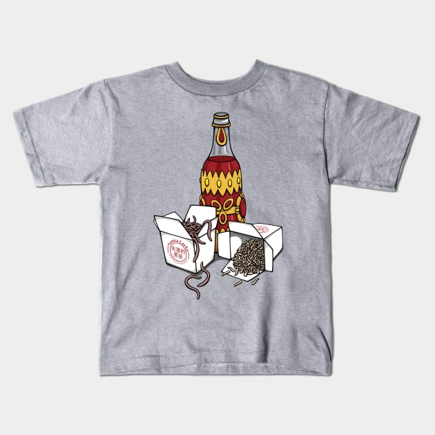 Santa Carla Takeaway Kids T-Shirt by DoodleDojo